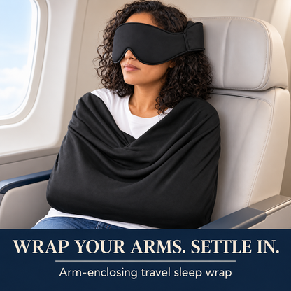 Arm-enclosing travel wrap hero
