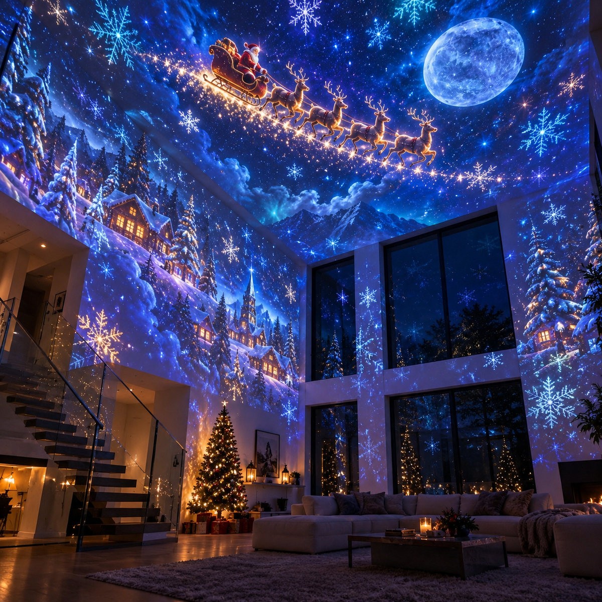MerryGlow Christmas Projector