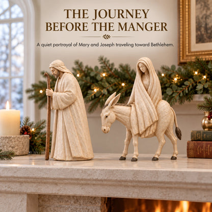 Journey to Bethlehem™ Nativity Figurine Set – A Timeless Christmas Story for Your Home