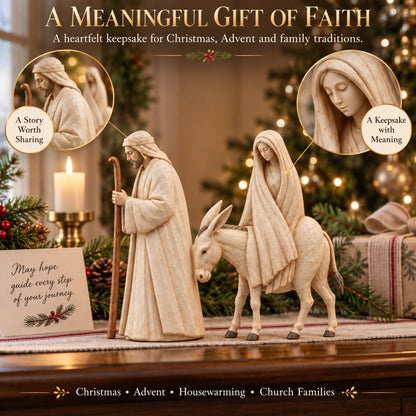 Journey to Bethlehem™ Nativity Figurine Set – A Timeless Christmas Story for Your Home