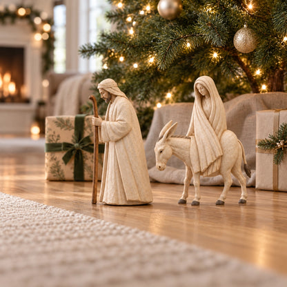 Journey to Bethlehem™ Nativity Figurine Set – A Timeless Christmas Story for Your Home