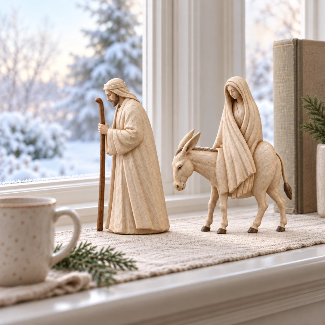Journey to Bethlehem™ Nativity Figurine Set – A Timeless Christmas Story for Your Home