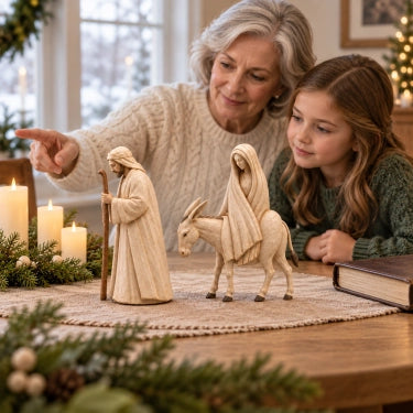 Limited-Time 49% OFF | Journey to Bethlehem™ Nativity Figurine Set – A Timeless Christmas Story for Your Home