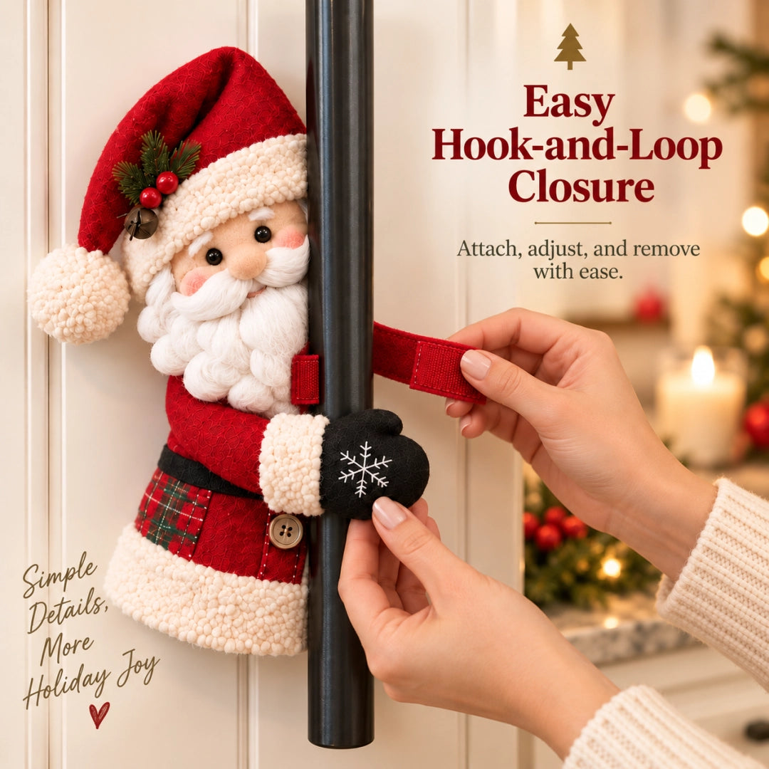 Christmas Santa & Snowman Handle Huggers