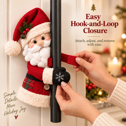 Christmas Santa & Snowman Handle Huggers