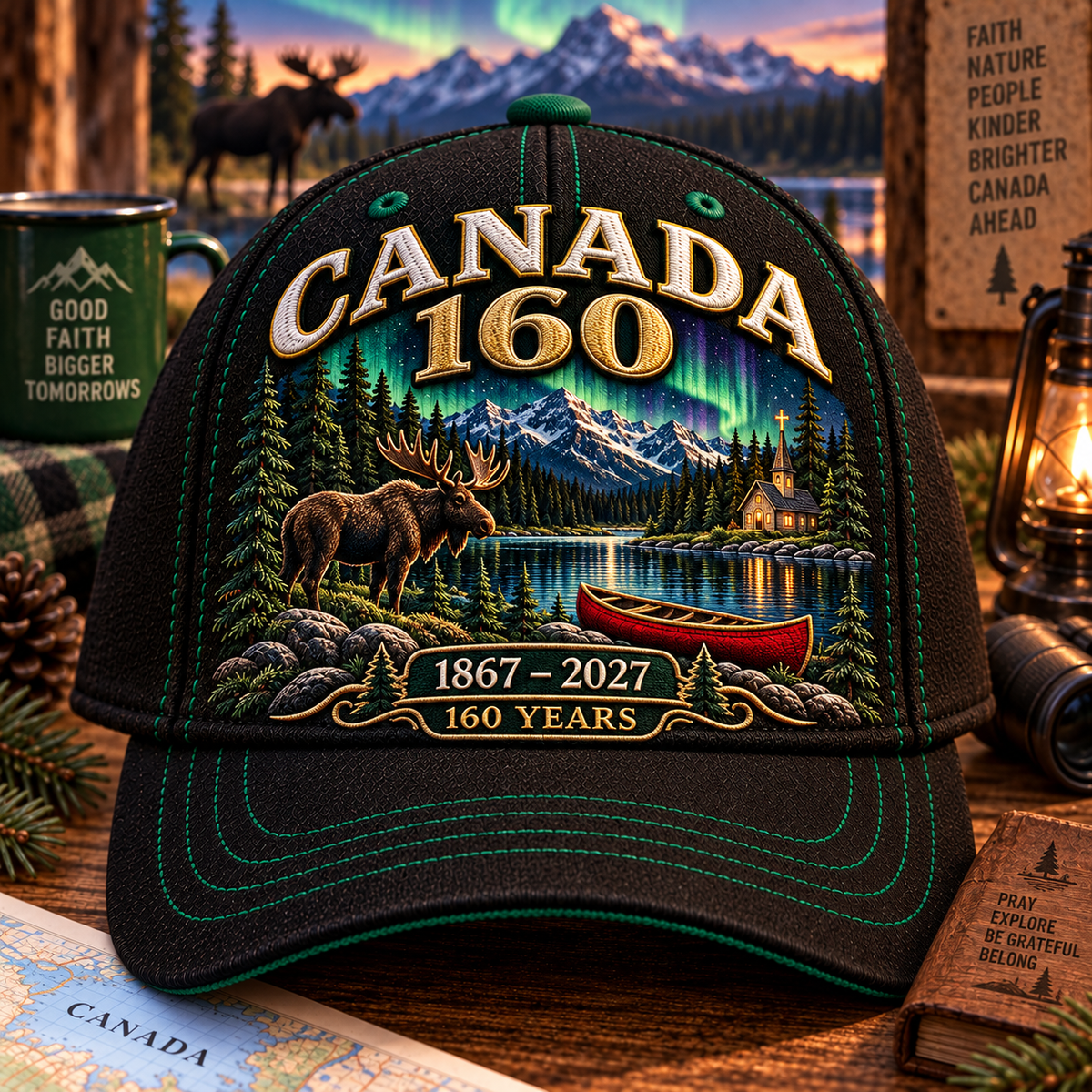Choose your Canada 160 heritage cap
