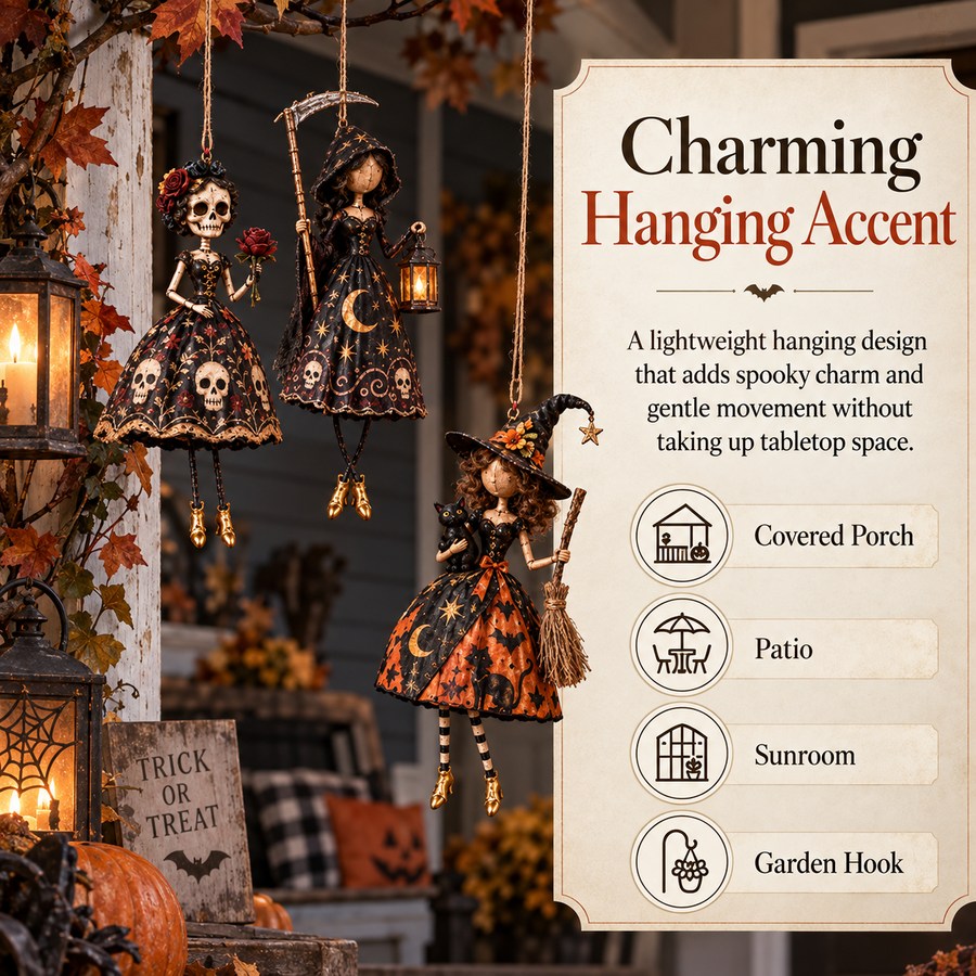 Midnight Ladies porch display