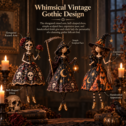 🎃Midnight Ladies™ – Gothic Halloween Hanging Decor🖤