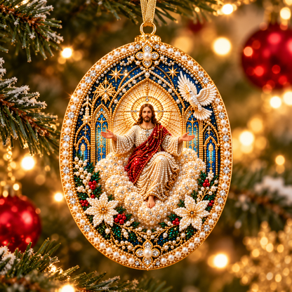 ✝️ Faithful Christmas Pearl Art Kit™ Create a Meaningful Nativity Keepsake, One Pearl at a Time
