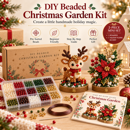 🎄✨Psalms of Christmas DlY Beaded Garden Craft Kit🎅⛄