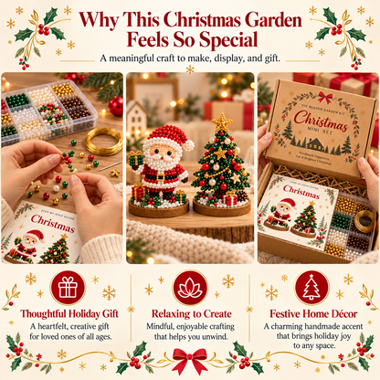 🎄✨Psalms of Christmas DlY Beaded Garden Craft Kit🎅⛄