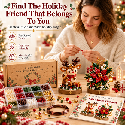 🎄✨Psalms of Christmas DlY Beaded Garden Craft Kit🎅⛄