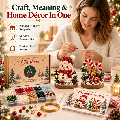 🎄✨Psalms of Christmas DlY Beaded Garden Craft Kit🎅⛄