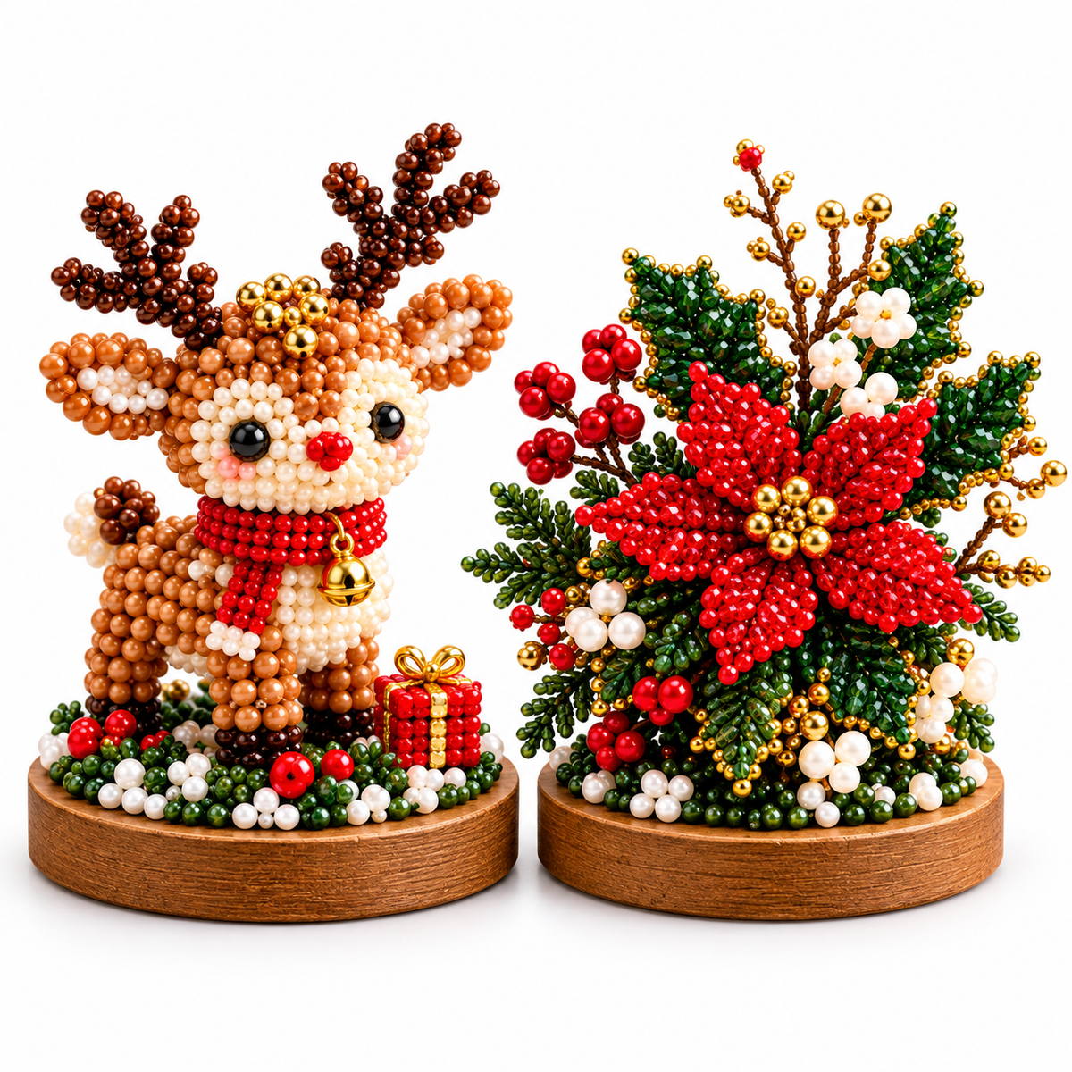 🎄✨Psalms of Christmas DlY Beaded Garden Craft Kit🎅⛄