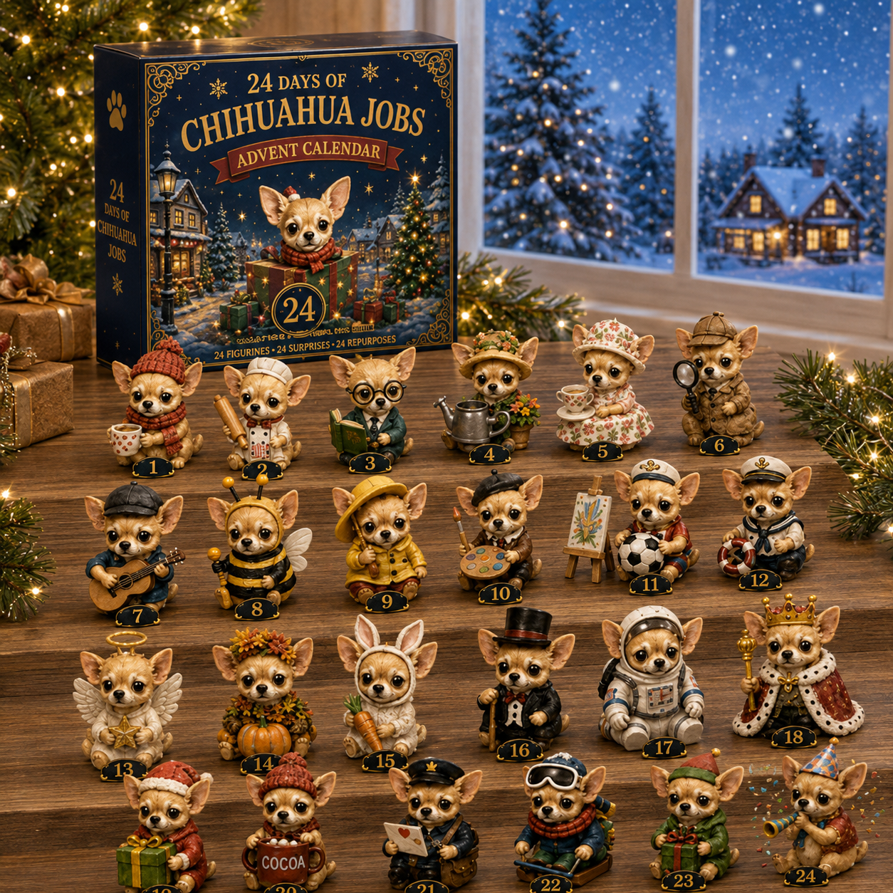 Numbered Chihuahua Jobs complete collection