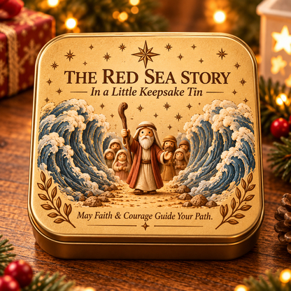 ✨ Pocket Bible Stories™ – 3D Mini Faith Keepsake Tin Collection | Meaningful Christian Gift