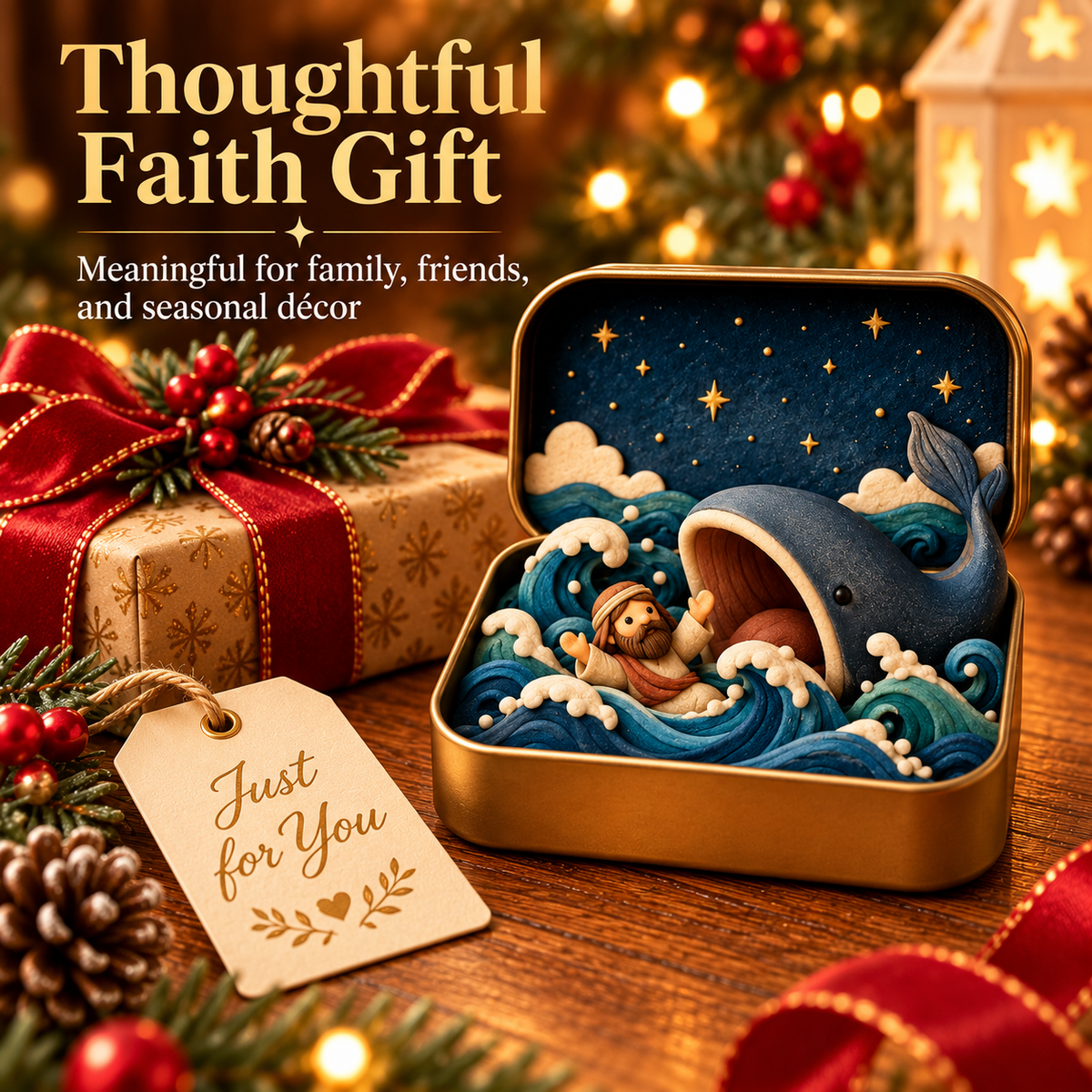 Jonah Pocket Bible Story thoughtful faith gift