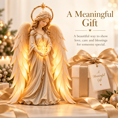 Gracefall Angel™ – Illuminated Guardian Angel Table Lamp