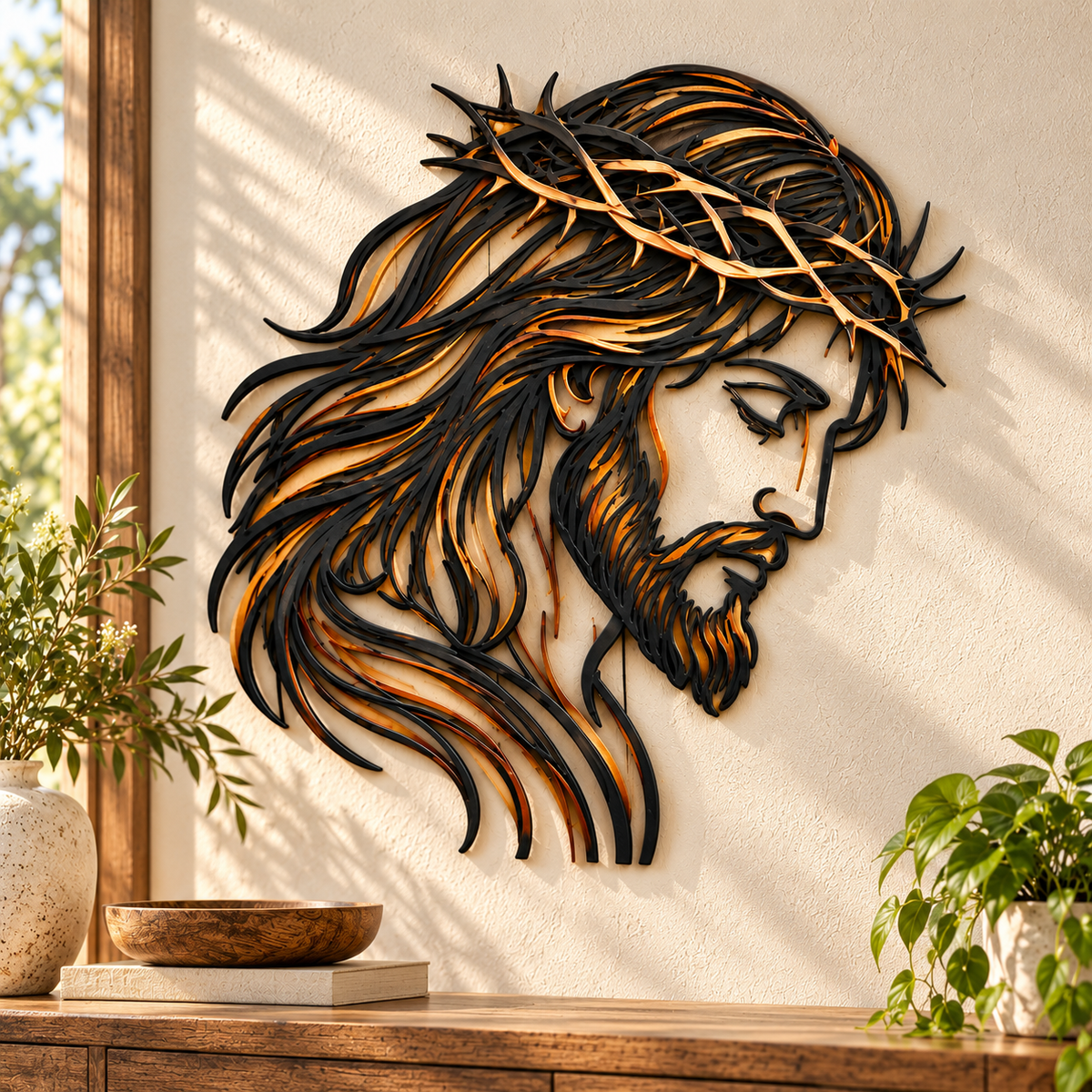 Jesus Crown of Thorns wall art