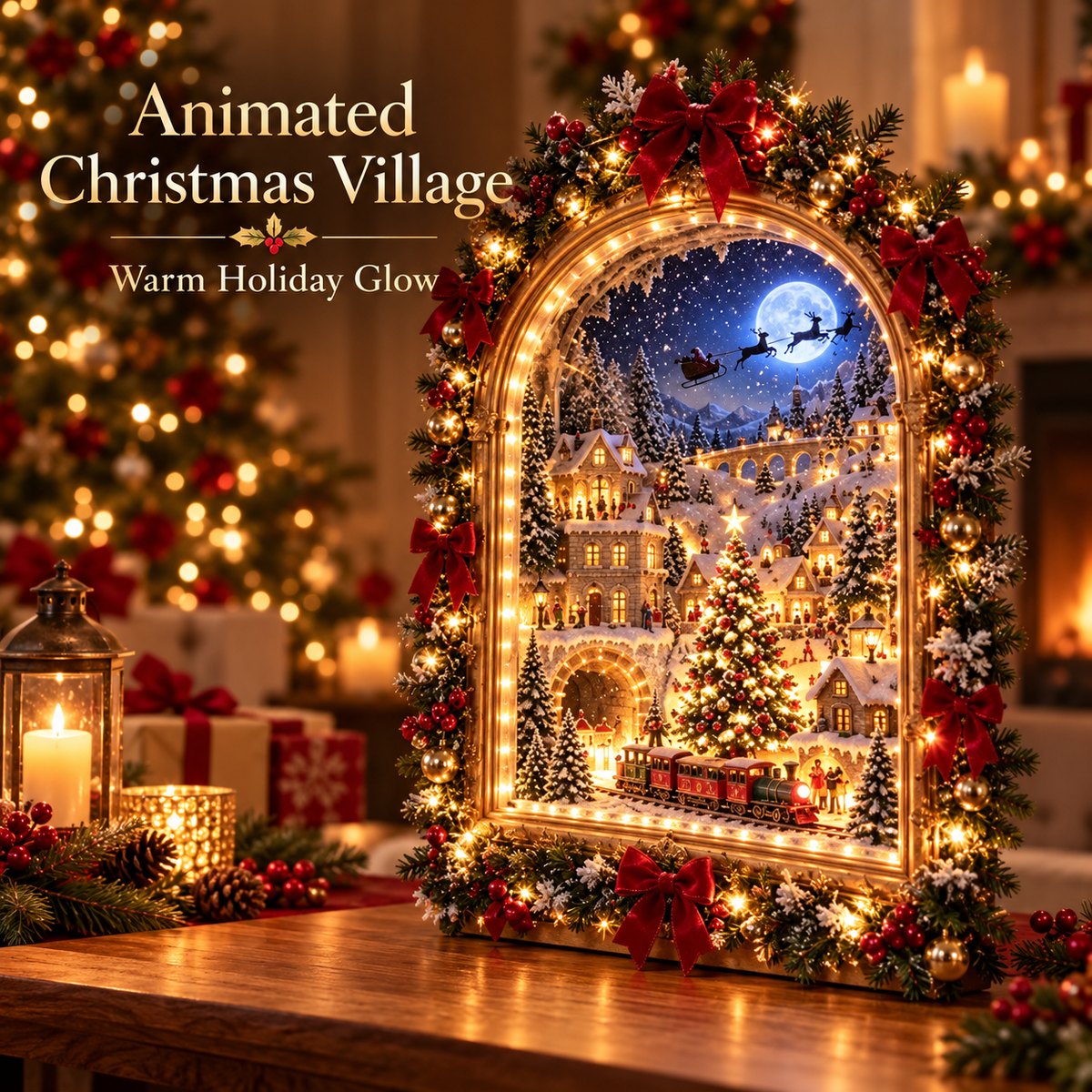 The Christmas Portal™ – Animated Christmas Village