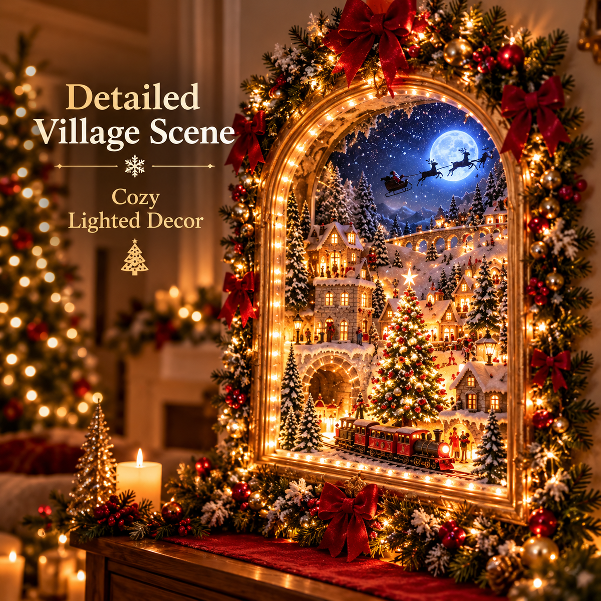 The Christmas Portal™ – Animated Christmas Village