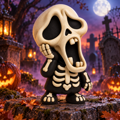 Scream Squad — 4-Piece Halloween Desk Decor Set