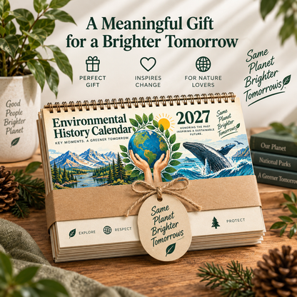 🌎2027 Environmental  Commemorative Calendar – 12 Months of Nature, One Planet to Protect