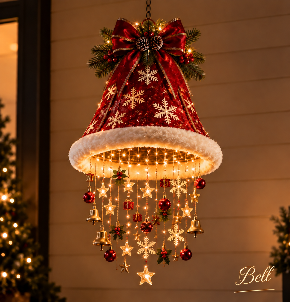 Christmas Bell JingleGlow style