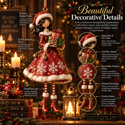 🎄Christmas Lady™ – Whimsical Hanging Holiday Ornament Collection