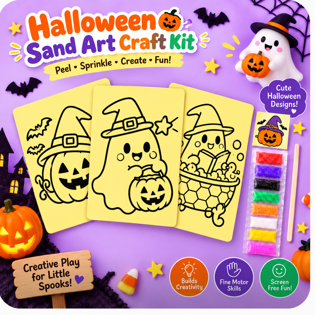 DIY Christmas Sand Art Craft Kit