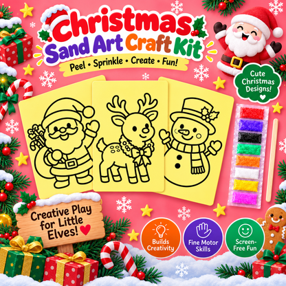 DIY Christmas Sand Art Craft Kit