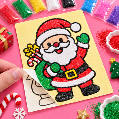 DIY Christmas Sand Art Craft Kit