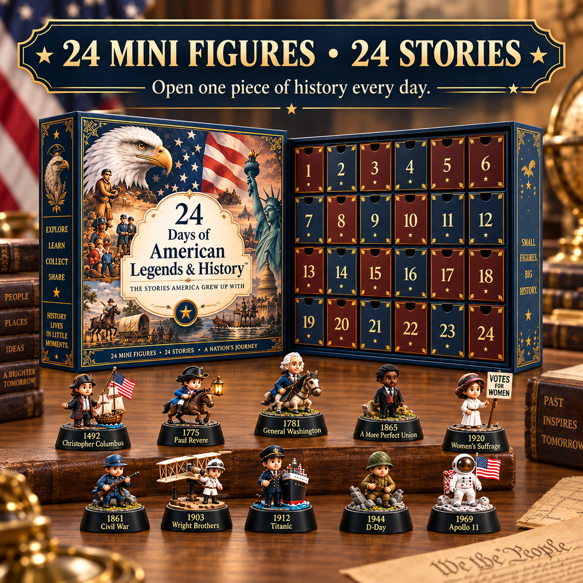 American Legends Countdown™ – 24 Days of History & Heroes