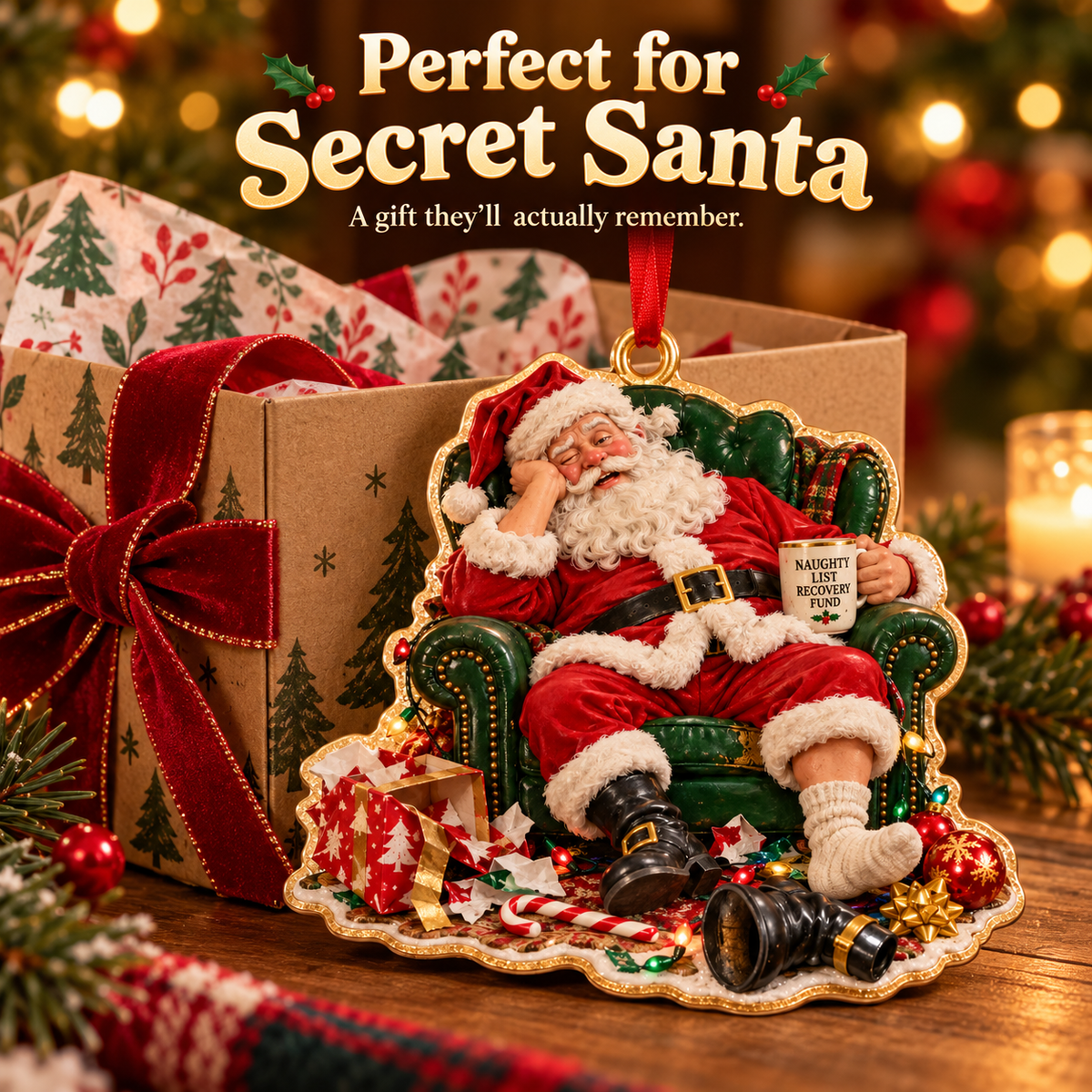 Christmas Hangover– The Morning After Ornament Collection