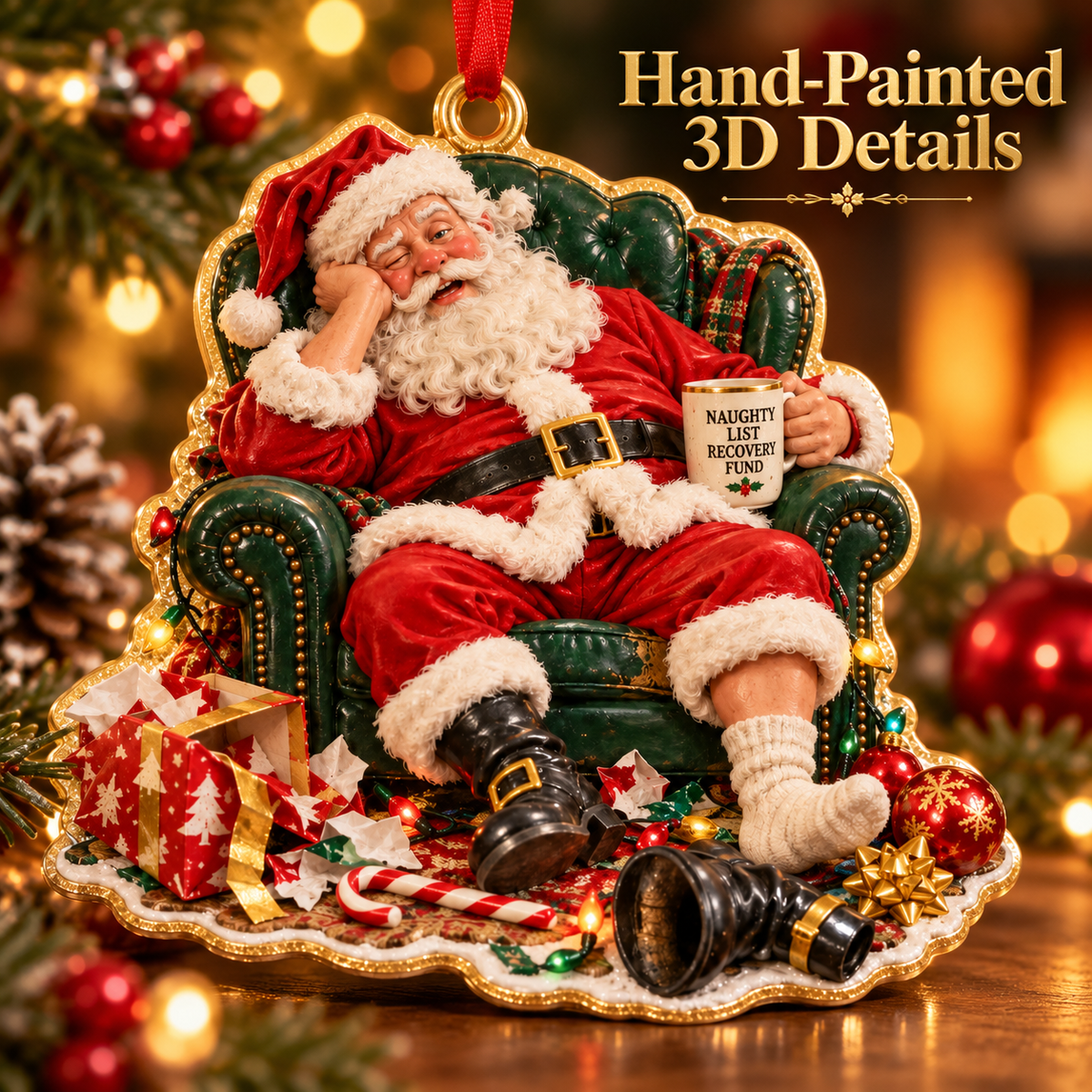 Christmas Hangover– The Morning After Ornament Collection