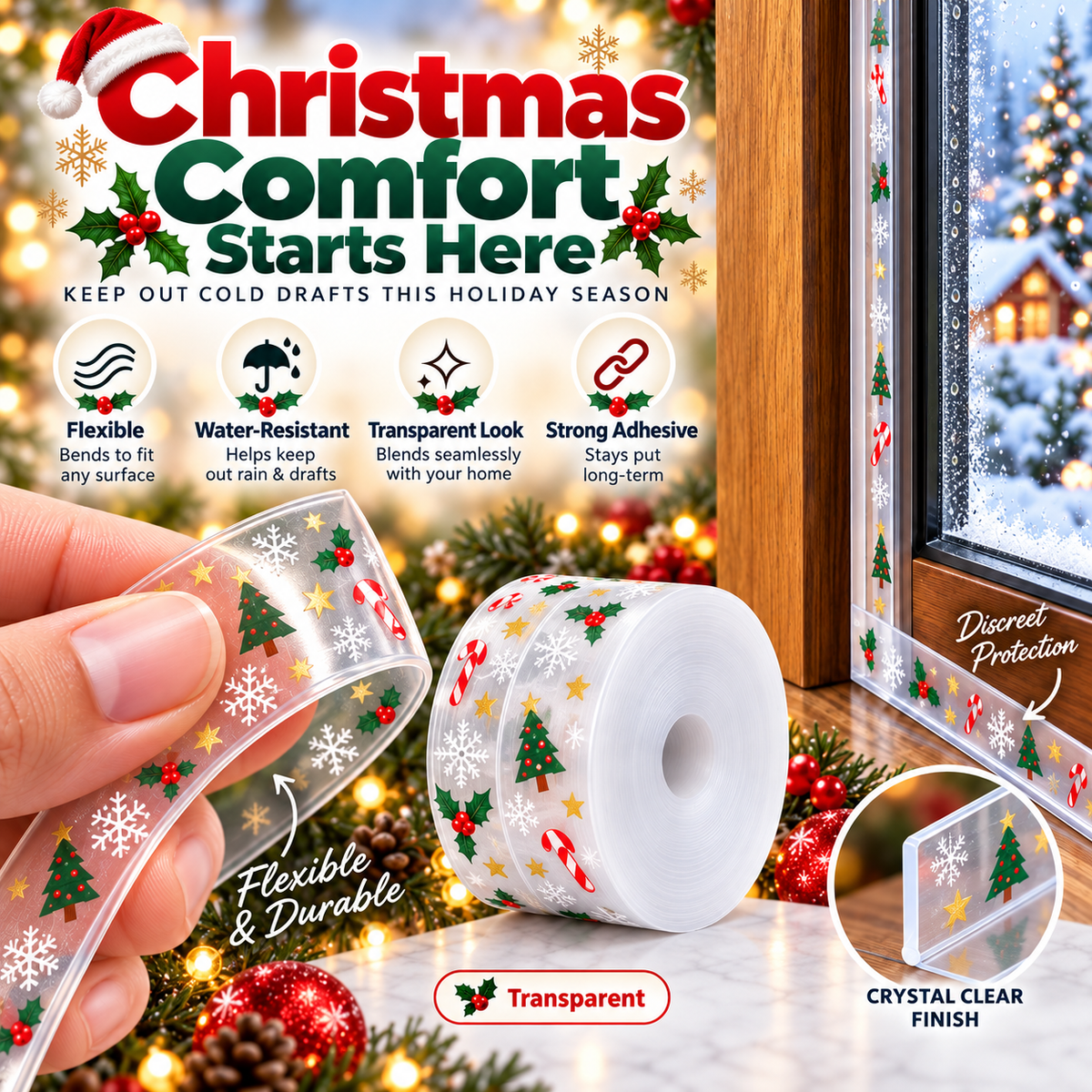 ComfortSeal Christmas Weather Strip