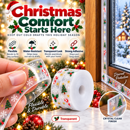 🔥 HOLIDAY LIMITED-TIME DEAL | 16.4Ft ComfortSeal™ Christmas Weather Strip – Seal Out Cold Drafts, Dust & Noise for a Cozy Winter Home