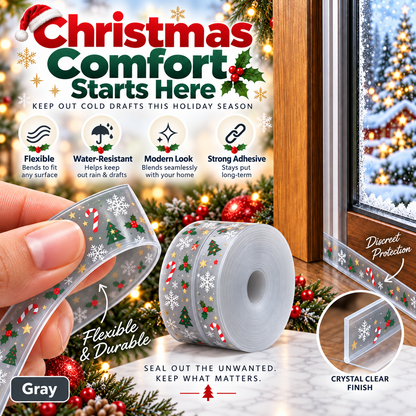 🔥 HOLIDAY LIMITED-TIME DEAL | 16.4Ft ComfortSeal™ Christmas Weather Strip – Seal Out Cold Drafts, Dust & Noise for a Cozy Winter Home