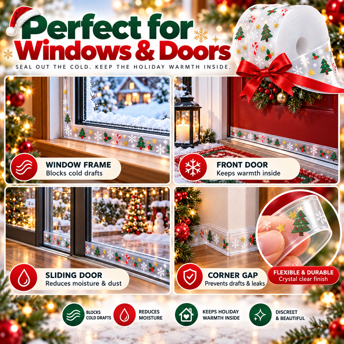 ComfortSeal Christmas strip installation