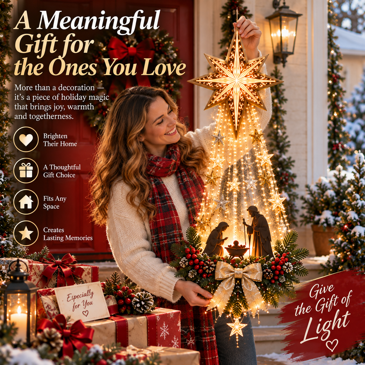 Bethlehem Star Christmas faith gift