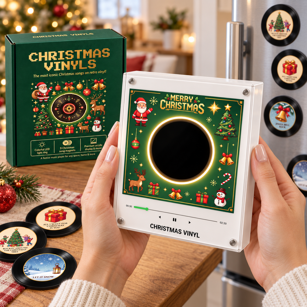 Christmas Vinyl Frame