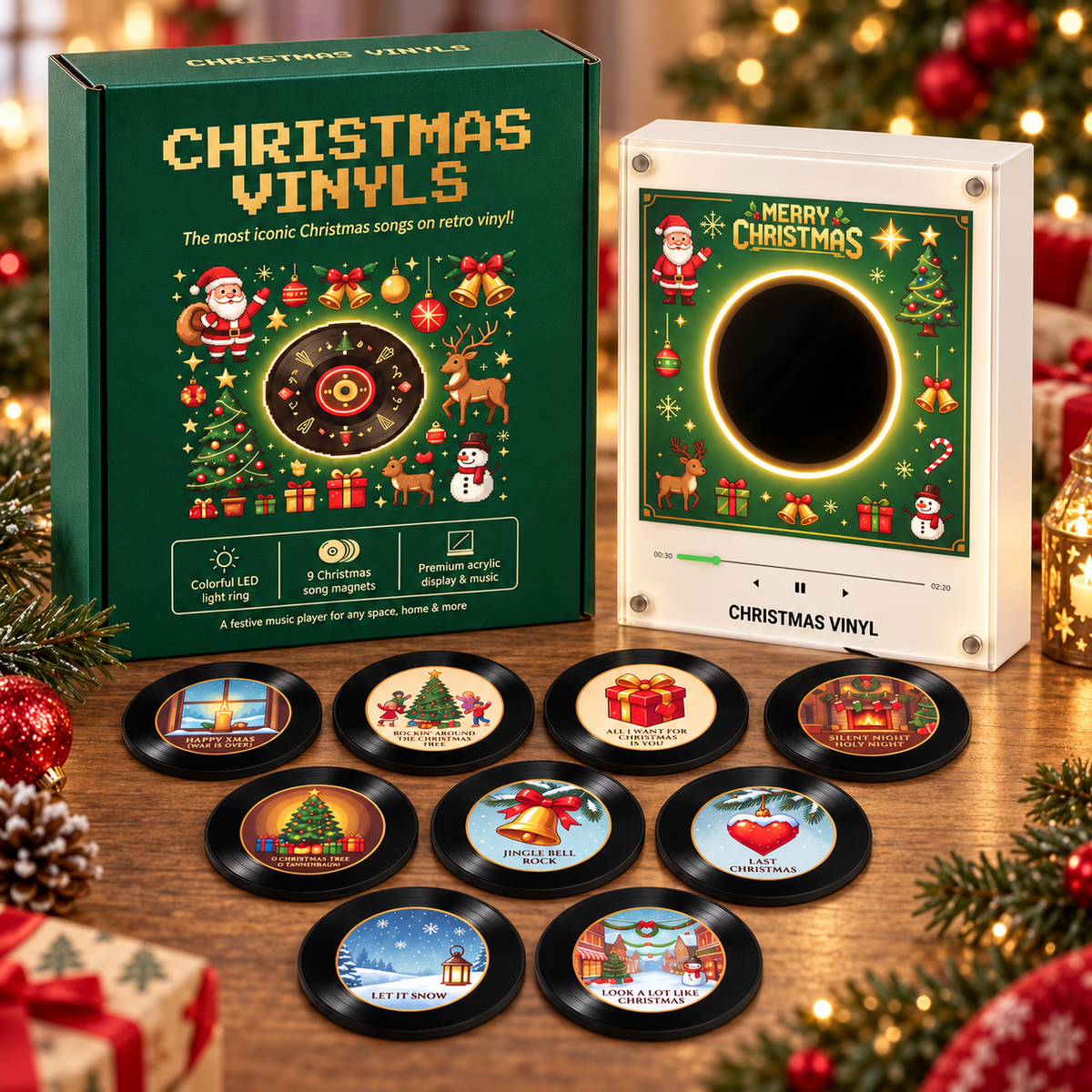 Christmas Vinyl Frame