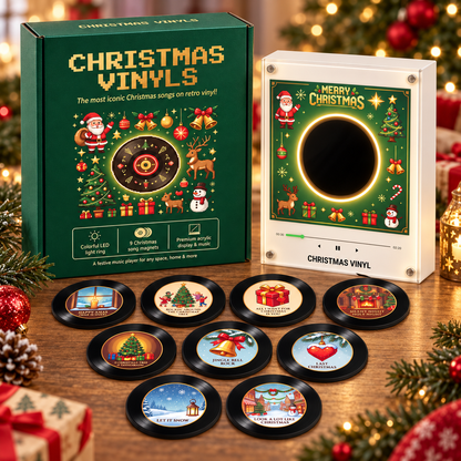 Christmas Vinyl Frame