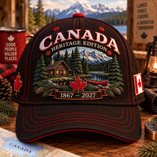 True North 160™ – Canada Heritage Embroidered Cap | 1867–2027