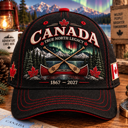True North 160™ – Canada Heritage Embroidered Cap | 1867–2027