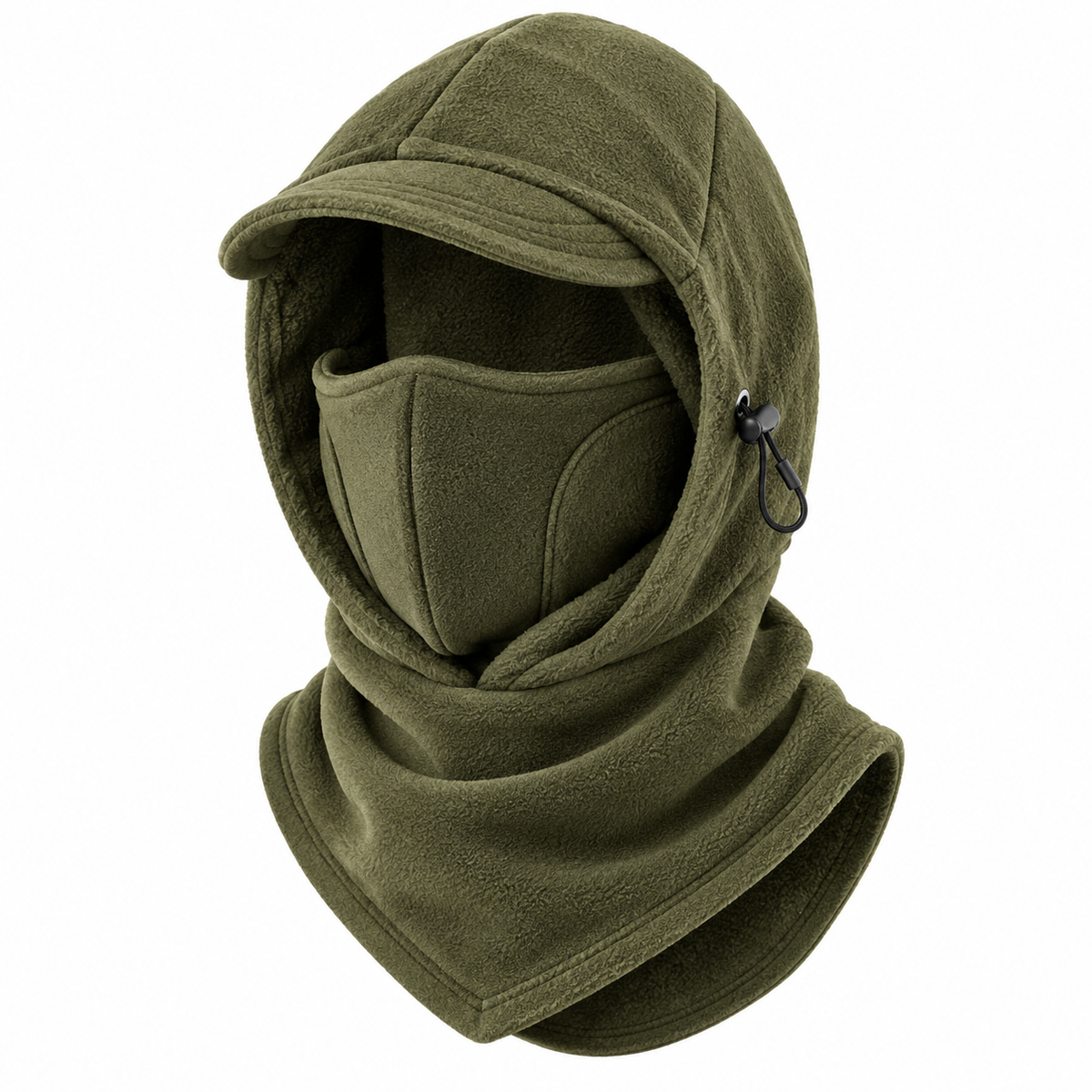 🔥Last Day 80% OFF🔥🥶Fleece Double Layer Integrated Mask Hat🥶
