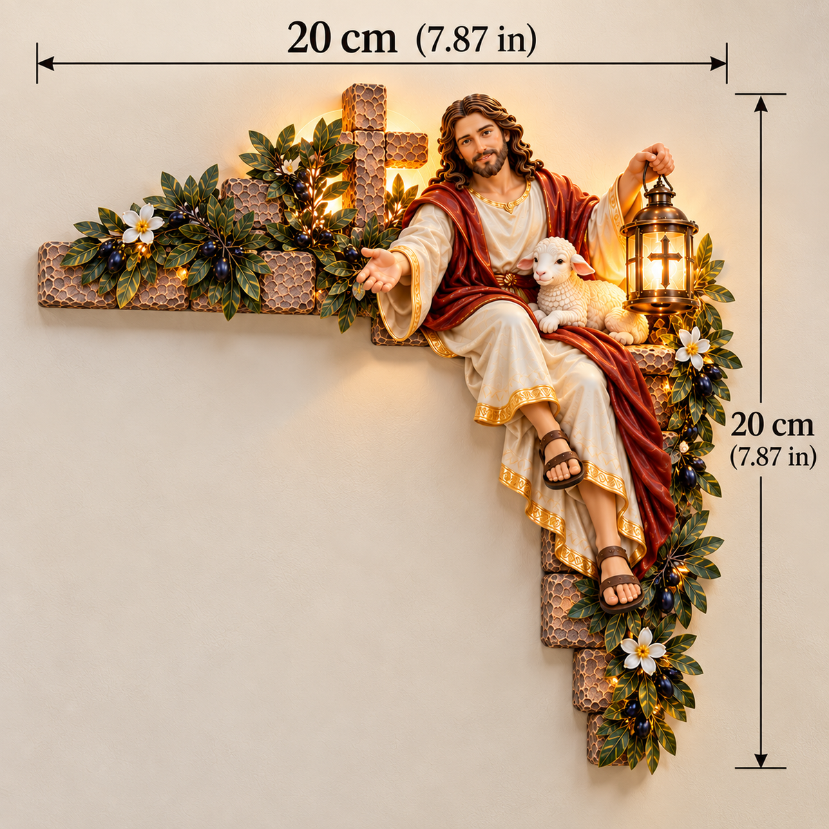 Bread of Blessing Jesus doorway corner decor