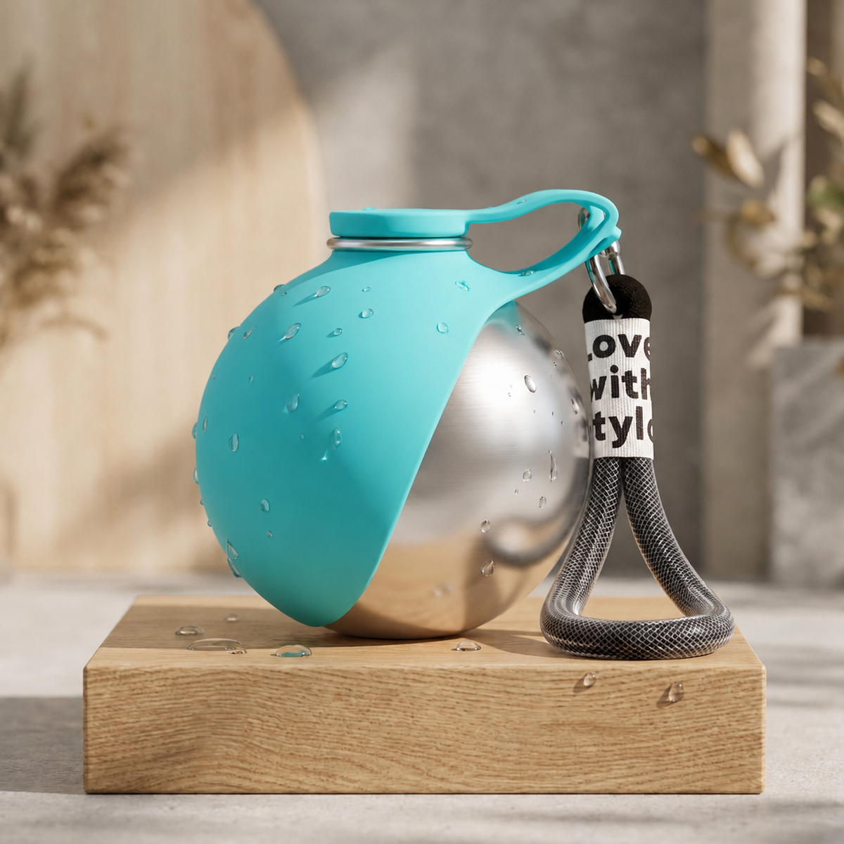 The Trailhound™ Insulated Dog Water Bottle + Bowl