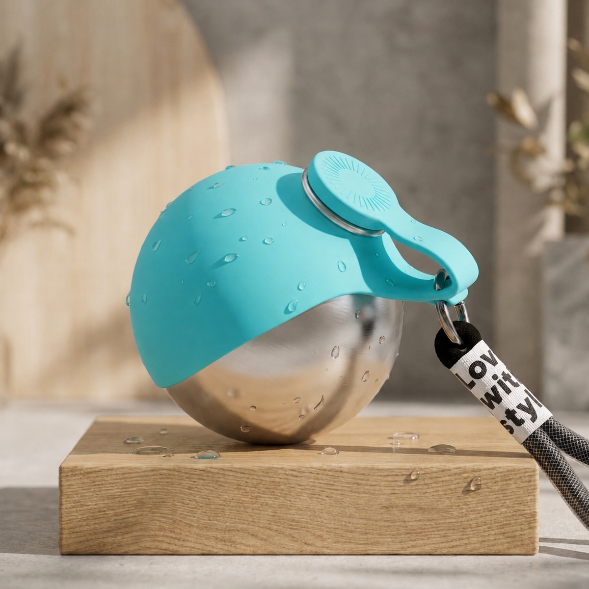 The Trailhound™ Insulated Dog Water Bottle + Bowl