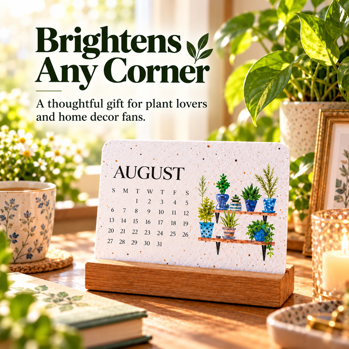 🌱Eco-Friendly Plantable “Timeless” Seed Calendar 2027